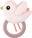 Done by Deer Hochet avec anneau de dentition Birdee Rose - Unisexe