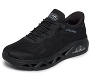 Skechers dames sneaker UNO Glide-Step Air Gliders zwart