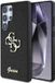 Guess 4G Metal Logo Glitter Backcover Samsung Galaxy S25 Ultra Noir