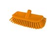 Maya Professional Tools 40155-7 Schrubber FBK/levensmiddelhygiene met gehoekte borstelharen, 285 mm x 130 mm, oranje