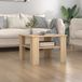 Maison Exclusive - Table basse bois de chêne Sonoma, 60x60x42 cm, panneau de particules