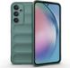 Techsuit Hoesje geschikt voor Samsung Galaxy A55 - Magic Shield Silicone Back Cover - Groen
