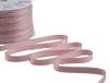 Furlanis - Dubbelzijdig satijnen lint, Italiaanse stof - oudroze, 10 mm x 25 m