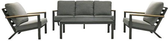 Your Own Living Cardiff Sofa Loungeset 5 - Antraciet