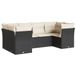 VidaXL 3218106 Tuinmeubelset Crème, Wit