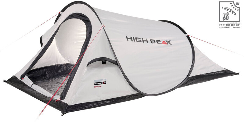 High Peak Campo Tent, pearl