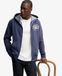 Superdry Homme Sweat Zippé à Capuche Heritage Applique Coupe Décontractée Dark Blue Taille: L