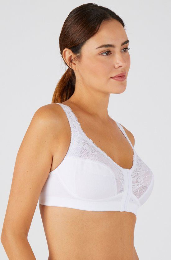 Damart - Beugelloze bh - Dames - Wit - 105C