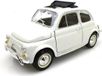 Bburago Fiat 500 L 1968 Geel Metaal 1:18