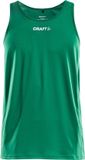 Craft Rush Singlet Heren - Groen | Maat: XS