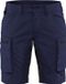 Blåkläder Dames Service Short met stretch 7149-1845 - Marineblauw/Zwart - C50