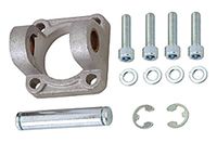 RIEGLER 106135-437.88-M Draaibare vorkbevestiging, voor compacte cilinder/standaard cilinder, zuiger-Ø 80, 1 stuk