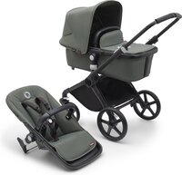 Bugaboo Fox Cub - All-terrain Kinderwagen met Wieg en Stoel, Inklapbaar en Zelfstaand, Forest Green groen