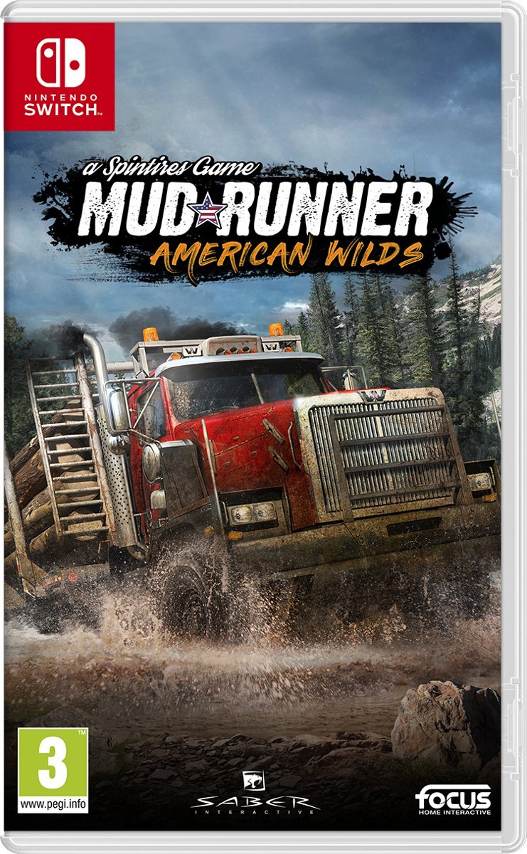 Focus Multimedia Spintires Mud Runner American Wilds Nintendo Switch