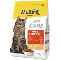 MultiFit Care Droogvoer Kat, Volwassen, Anti-Haarbal, Kip 1,4 kg