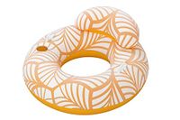 Bestway Opblaasbare zwembadstoel Deluxe 118 x 117 cm Oranje