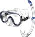 Seacsub Salina Top Snorkelset Transparant Blauw