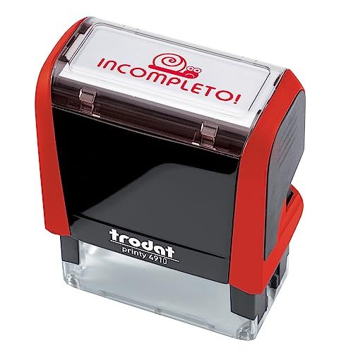 Trodat Printy 4910 Happy School - Motivatiestempel - Rood