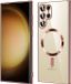 Techsuit Luxury Crystal Back Cover étui avec MagSafe pour Samsung Galaxy S22 Ultra - Transparent/Rose