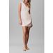 Calvin Klein Robe Texturée Brillante Tofu Taille : 2