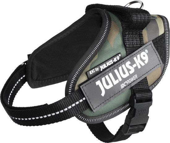 JULIUS K9 IDC Powertuig/Harnas - Mini-mini/40-53cm - XS/S - Camouflage