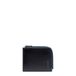 Piquadro Blue Square Portefeuille grand modèle poche monnaie - Unisexe - Noir
