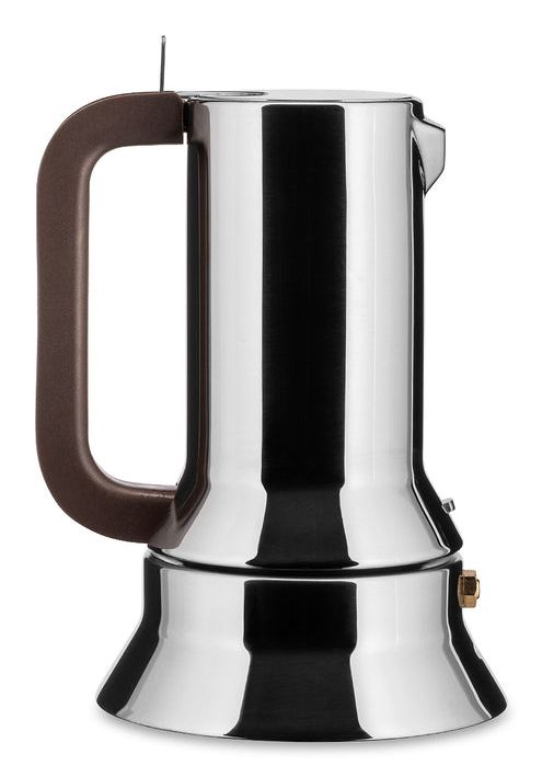 Alessi 9090/3 Espresso Koffiezetter - 3-kops - Zilver
