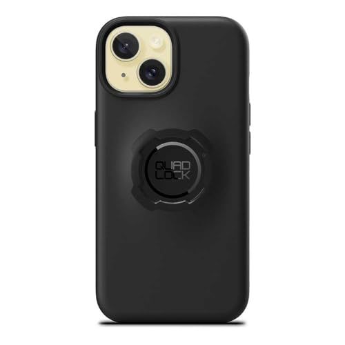 Quad Lock iPhone 15 hoesje zwart