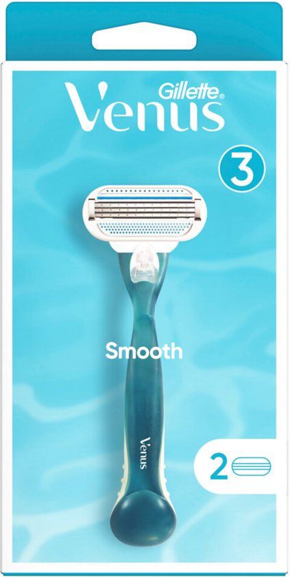 Gillette Venus Smooth Scheersysteem Voor Vrouwen + 1 Navulmesje - Scheermes