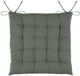 Stof Stoelkussen DUO Groen 38x38x3.5cm