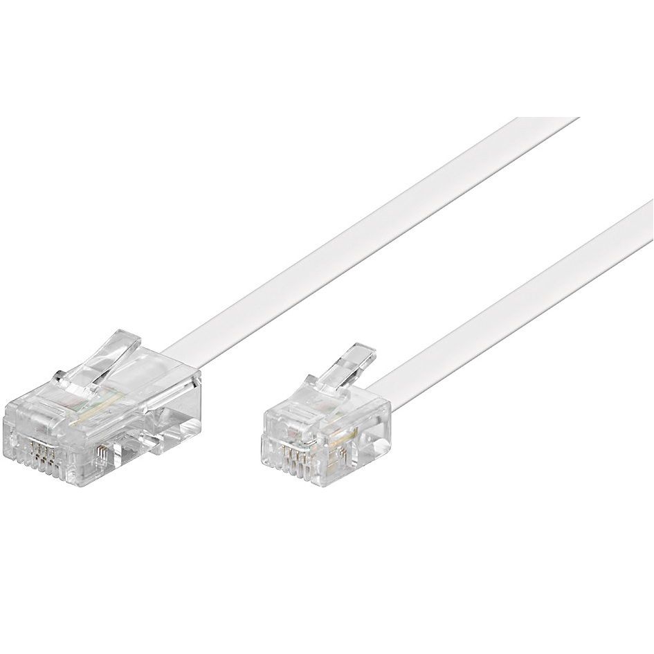 Goobay 10 m RJ11/RJ45 Cable - 4040849930591