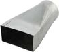 Professioneel Econox B.V. Verloopstuk 220 mm x 80 mm naar diameter 160mm Zilver Metaal