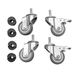 Vogue HC847 Castor voor roestvrijstalen tafel, 4 stuks