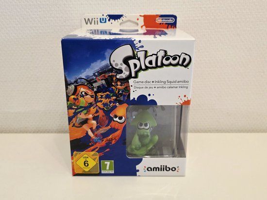 Nintendo Splatoon + Inkling Squid amiibo bundel - Wii U