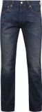 Levi's Heren 501 Original Jeans On The Borderline Dark Wash 34 34