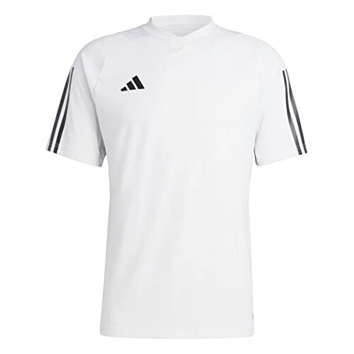 Adidas Heren Jersey (korte mouwen) Tiro 23 Competition Jersey, wit/zwart, IC4565, maat L