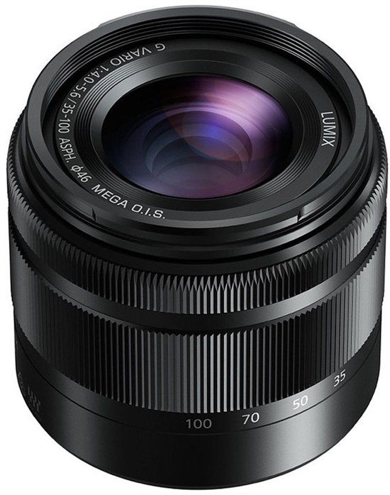 Panasonic Lumix G Vario 35-100mm f/4-5.6 MEGA OIS Lens - Black