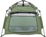 Trixie Tente pour chien pop-up vert olive/beige 100x100x80 cm