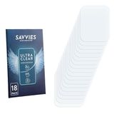 Savvies 18 Stuks Schermbeschermer voor Homailida G93 1.85" | Transparant Screen Protector Made in Germany, Ultra Clear Krasbestendig