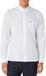 Lacoste Blauw Linnen Regular Fit Overhemd Lange Mouw