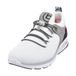 bugatti Sportieve sneakers voor heren met traagschuim in sportief design, elastische veters, ademend, wit, 42 EU