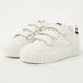 British Knights Bliss Velcro Meisjes Sneakers Laag - Maat 30 - Wit/Zilver/Zebra