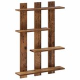vidaXL Wandplank Oud hout 61 x 13,5 x 88 cm Bewerkt hout