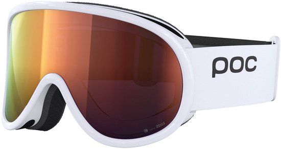 POC Retina Mid Skibril Senior wit - zwart