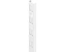 Merkloos Wandrail dubbel, Wit gelakt 1495 mm