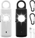 Unyqoos® Compact alarme personnel avec lumière LED et porte-clés