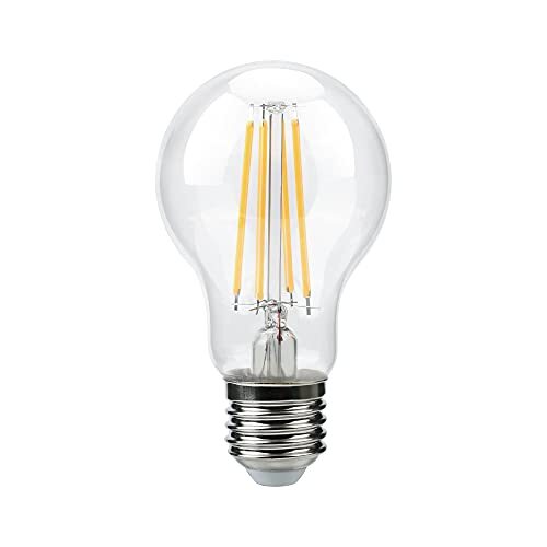 Garza ® - Decoratieve standaard led-gloeilamp, warm licht 2700 K, fitting E27, 7 W, 810 lumen.