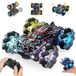 Merkloos RC auto - Gebarenbesturing - 4x4 - LED-verlichting - Zwart - Voor kinderen 4 tot 12 jaar
