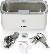 Fysic FC-18 Mini Ultrasoon Reiniger - Wit-Zilver
