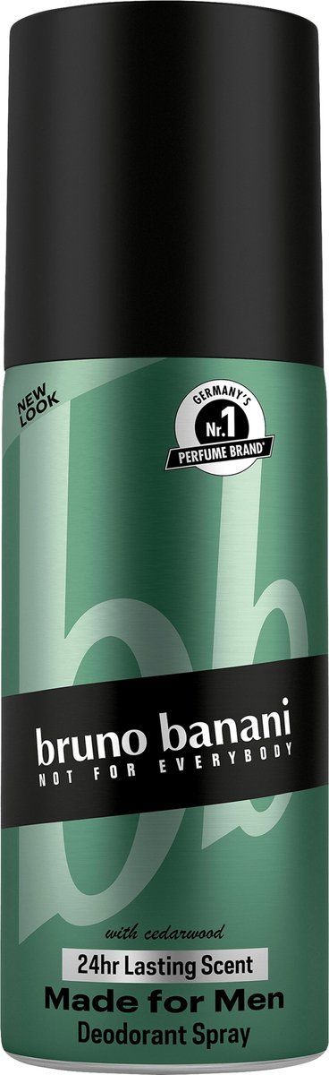 Bruno Banani Deo Spray Deodorant Made for Men - 150 ml